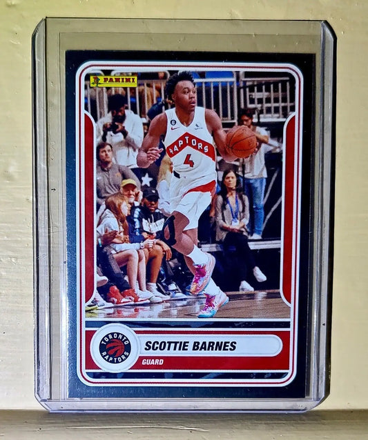 Scottie Barnes 2023-24 Panini NBA Silver Foil Parallel #61 Card Cavaliers - Basketball Card Single