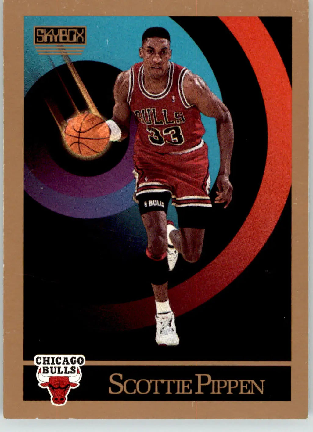 Scottie Pippen - 1990-91 SkyBox - #46 - Basketball - Basketball Card Single