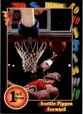 Scottie Pippen - 1991-92 Wild Card - #83 - Basketball - Basketball Card Single