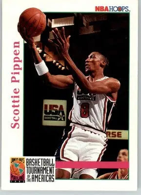 Scottie Pippen - 1992-93 Hoops - #345 - Basketball - Basketball Card Single