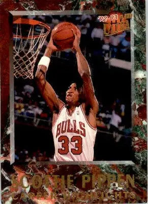 Scottie Pippen - 1992-93 Ultra - #3 - Scottie Pippen Career Highlights - Basketball Card Single