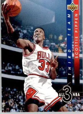 Scottie Pippen - 1993-94 Upper Deck - #AN11 - All-NBA Basketball - Basketball Card Single