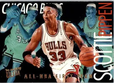 Scottie Pippen - 1994-95 Ultra - #3 - All-NBA Basketball - Basketball Card Single