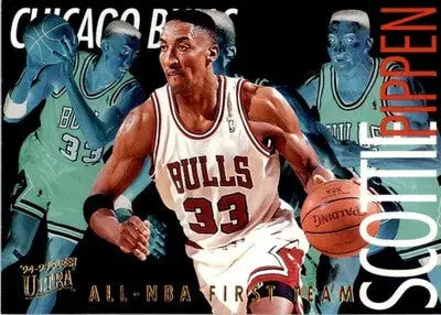Scottie Pippen - 1994-95 Ultra - #3 - All-NBA Basketball - Basketball Card Single