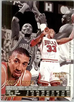 Scottie Pippen - 1994-95 Ultra - #31 - Basketball - Basketball Card Single
