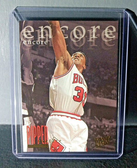 Scottie Pippen 1995-96 Fleer Ultra Encore #330 Basketball Card Chicago Bulls - Basketball Card Single