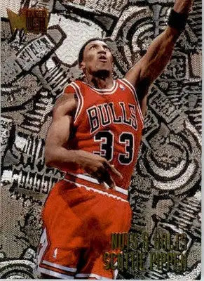 Scottie Pippen - 1995-96 Metal - #216 - Nuts & Bolts Basketball - Basketball Card Single