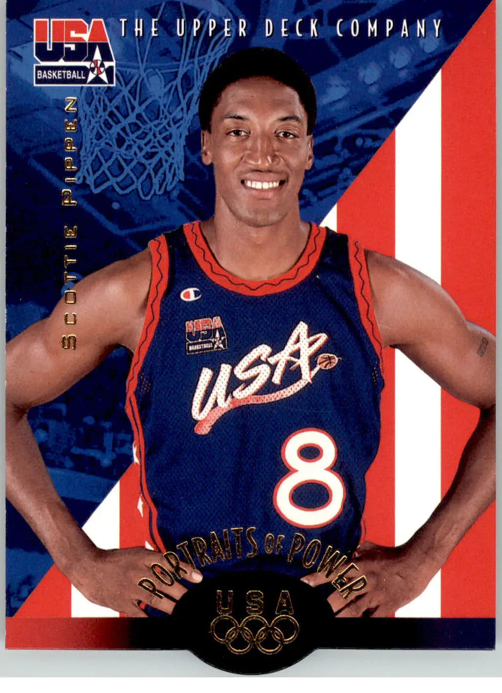 Scottie Pippen - 1996 Upper Deck USA - #55 - Basketball - Basketball Card Single
