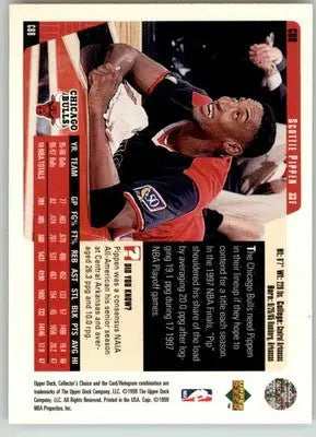 Scottie Pippen - 1997-98 Collector’s Choice - #218 - Basketball - Basketball Card Single