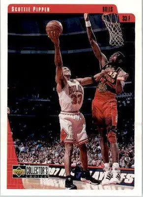 Scottie Pippen - 1997-98 Collector’s Choice Chicago Bulls - #CB8 - Basketball - Basketball Card Single