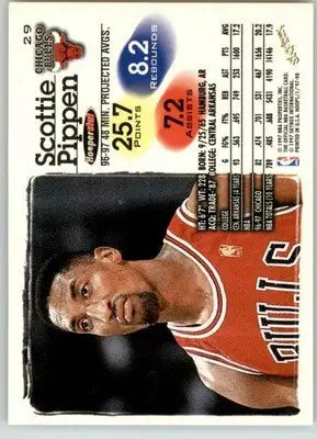 Scottie Pippen - 1997-98 Hoops - #29 - Basketball - Basketball Card Single