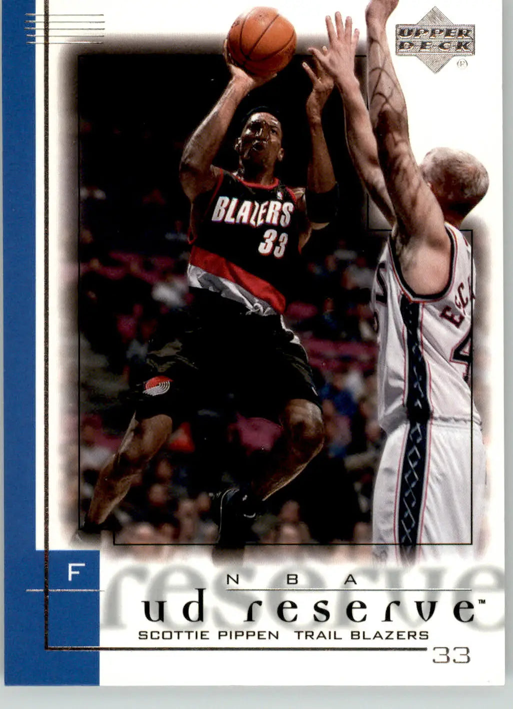 Scottie Pippen - 2000-01 UD Reserve - #68 - Basketball - Basketball Card Single