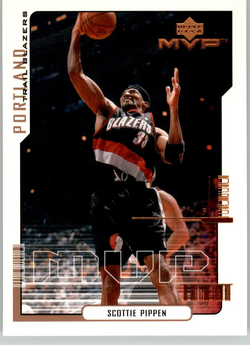 Scottie Pippen - 2000-01 Upper Deck MVP - #138 - Basketball - Basketball Card Single