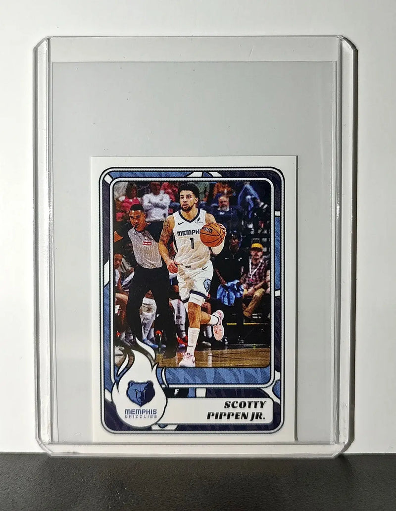 Scotty Pippen Jr. 2024-25 Panini NBA #377 Sticker Card Memphis Grizzlies