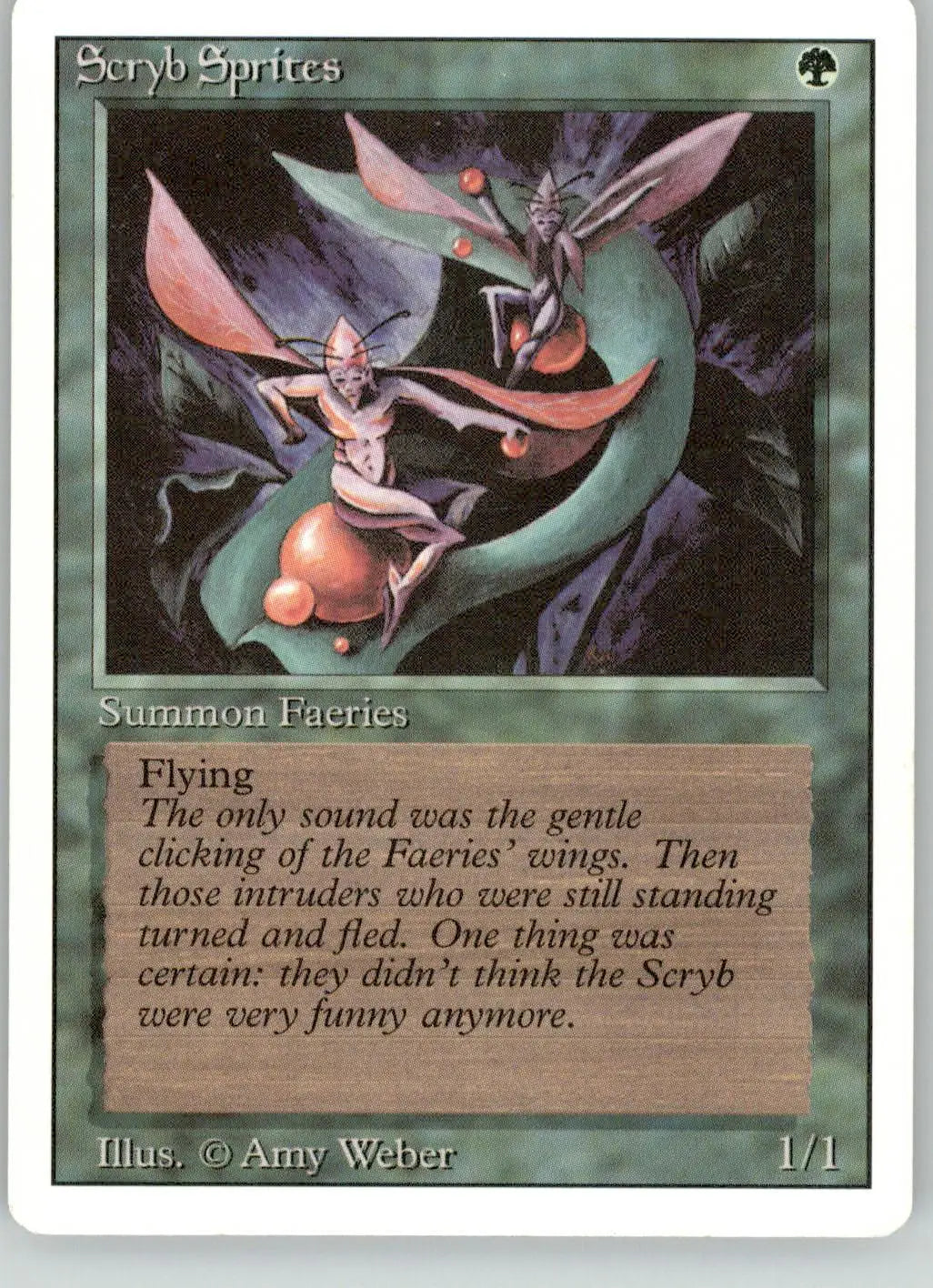 Scryb Sprites - Revised Edition - LP Magic: The Gathering - Magic Card Single