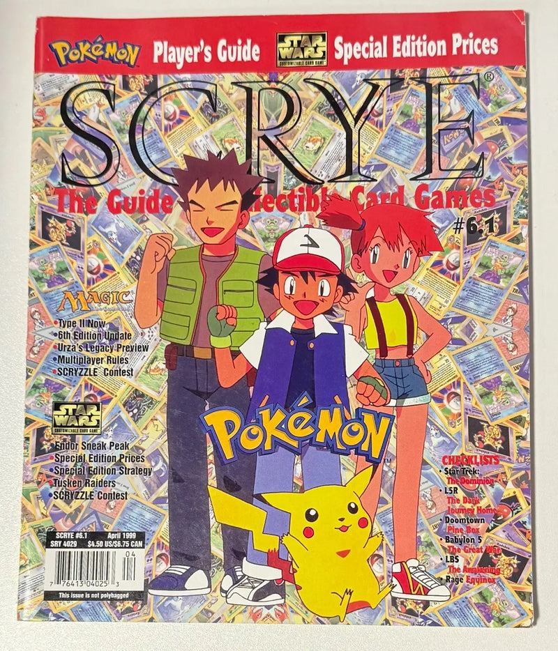 SCRYE #6.1 Magic the Gathering Pokemon Star Wars - Other