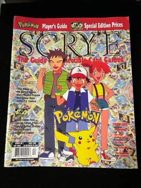 Scrye April 1999 Issue #6.1 - Special Edition Pokemon Player’s Guide VG - Other