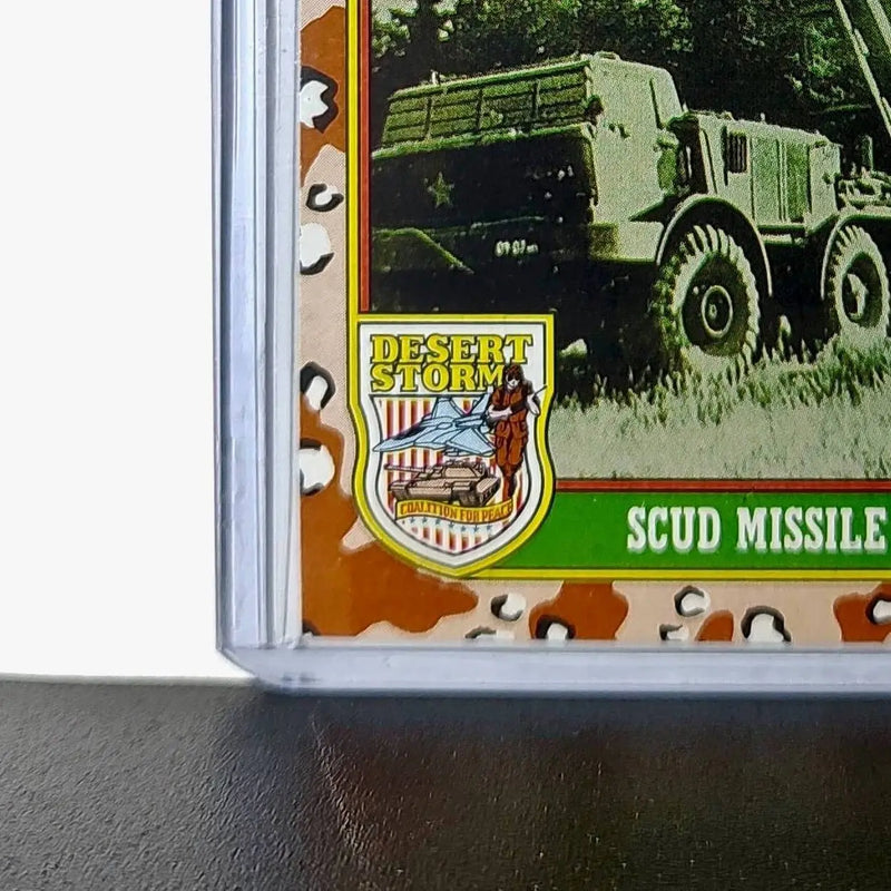 SCUD Missile (A) 1991 Topps Desert Storm #50 Card