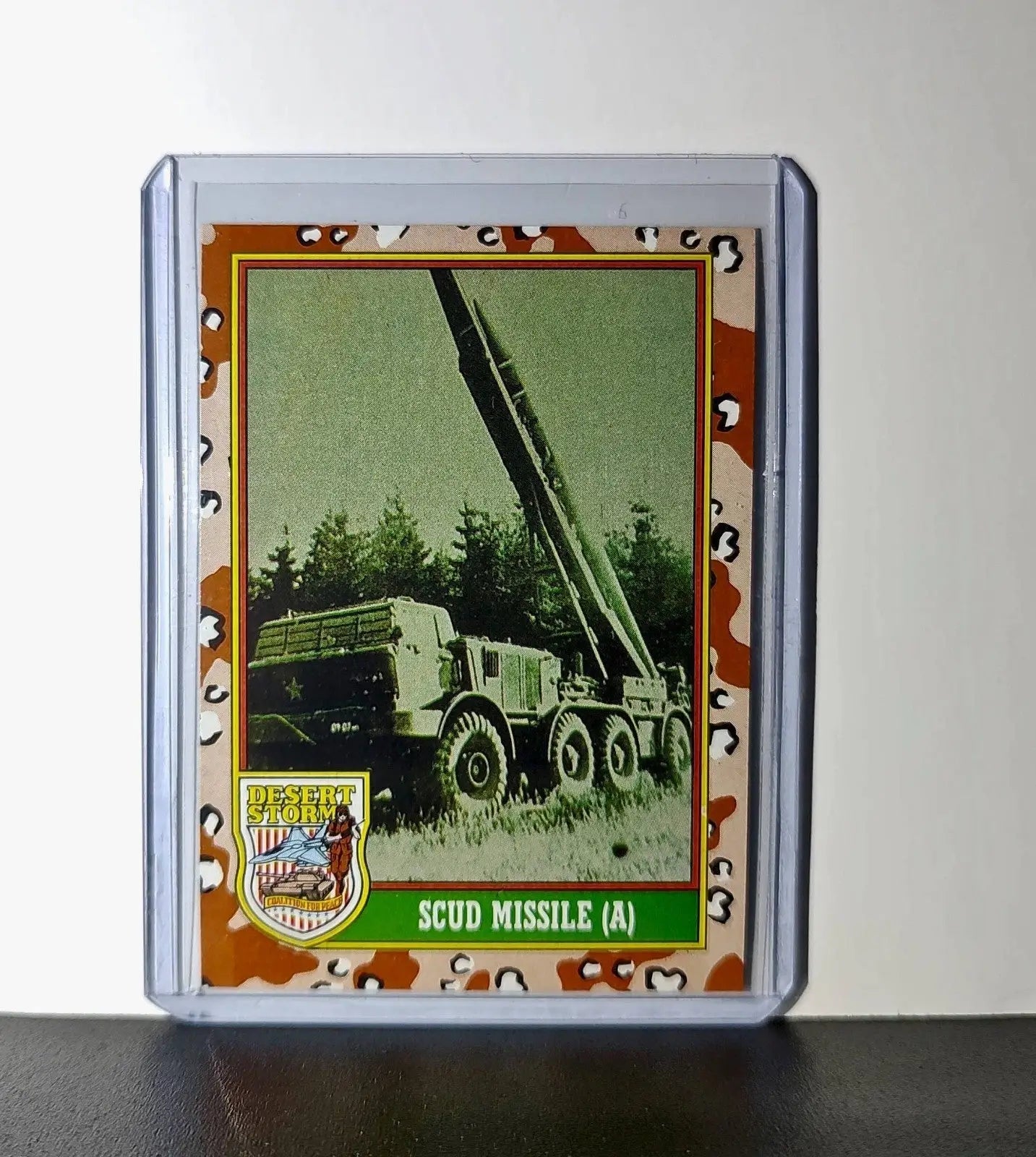 SCUD Missile (A) 1991 Topps Desert Storm #50 Card