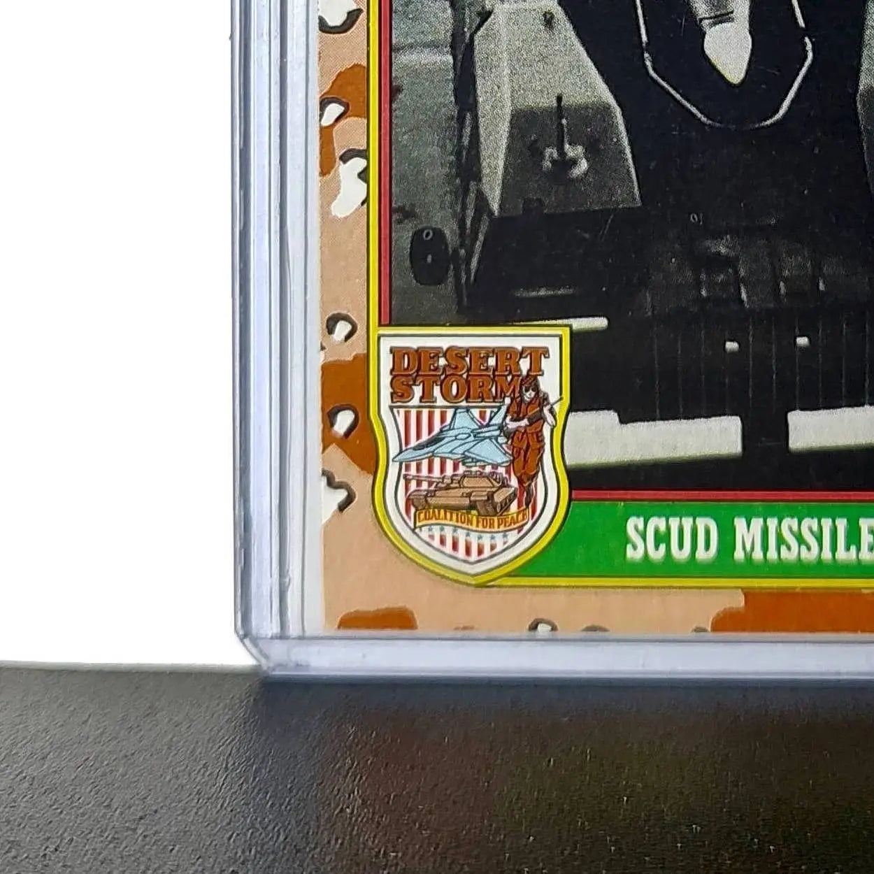 SCUD Missile (B) 1991 Topps Desert Storm #51 Card