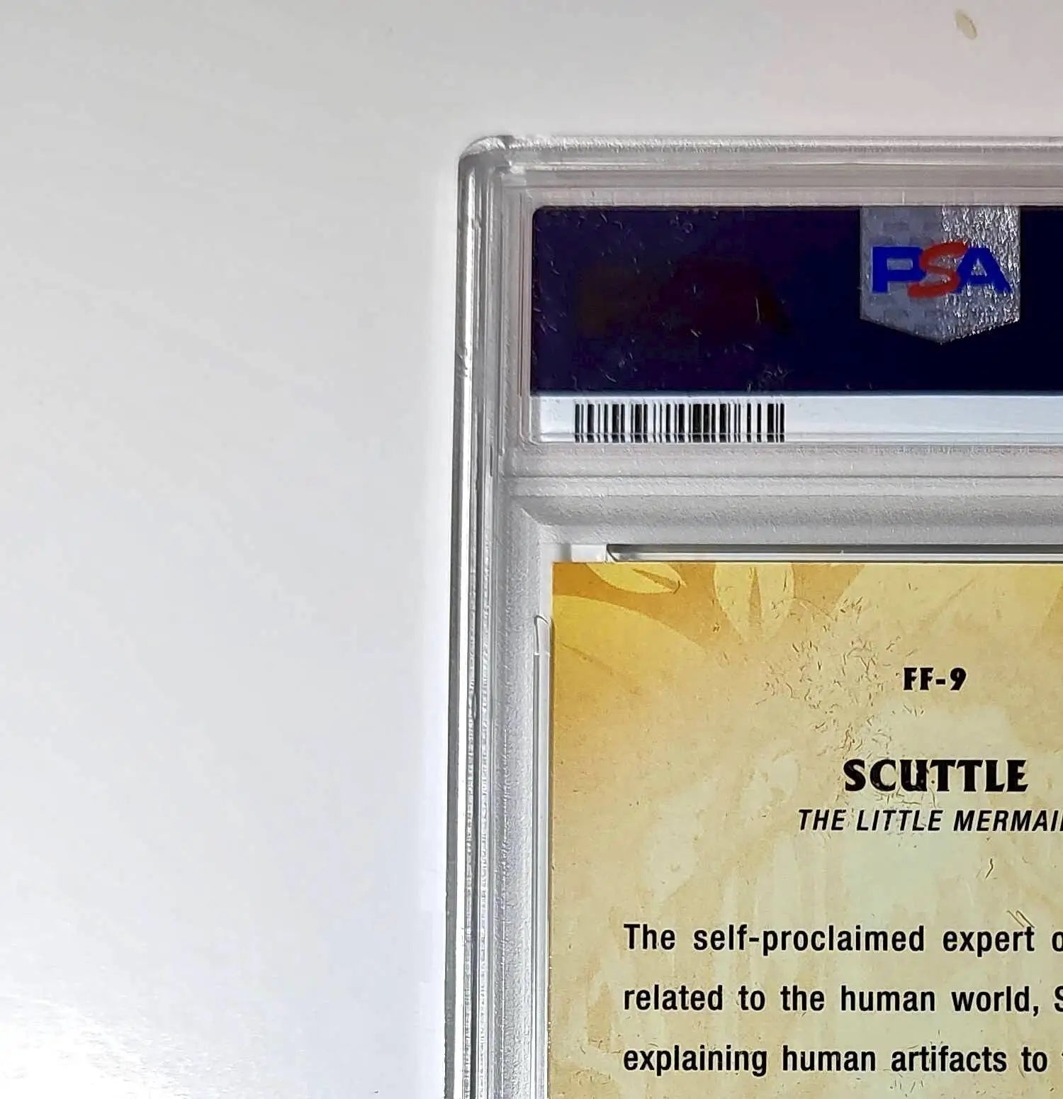 Scuttle 2025 Topps Disney #FF-9 Furry Friends Card The Little Mermaid PSA 9 - Non-Sports Card Single