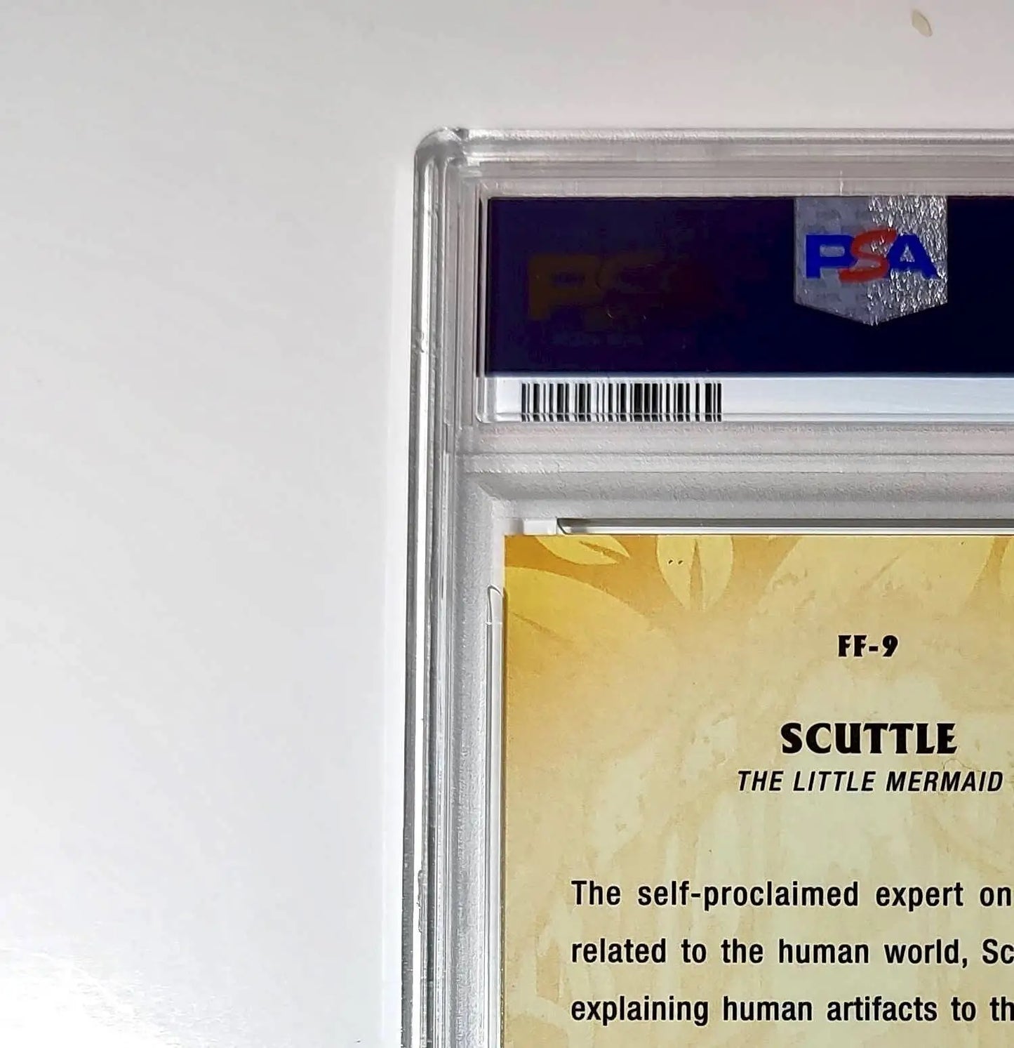Scuttle 2025 Topps Disney #FF-9 Furry Friends Card The Little Mermaid PSA 9 Mint - Non-Sports Card Single