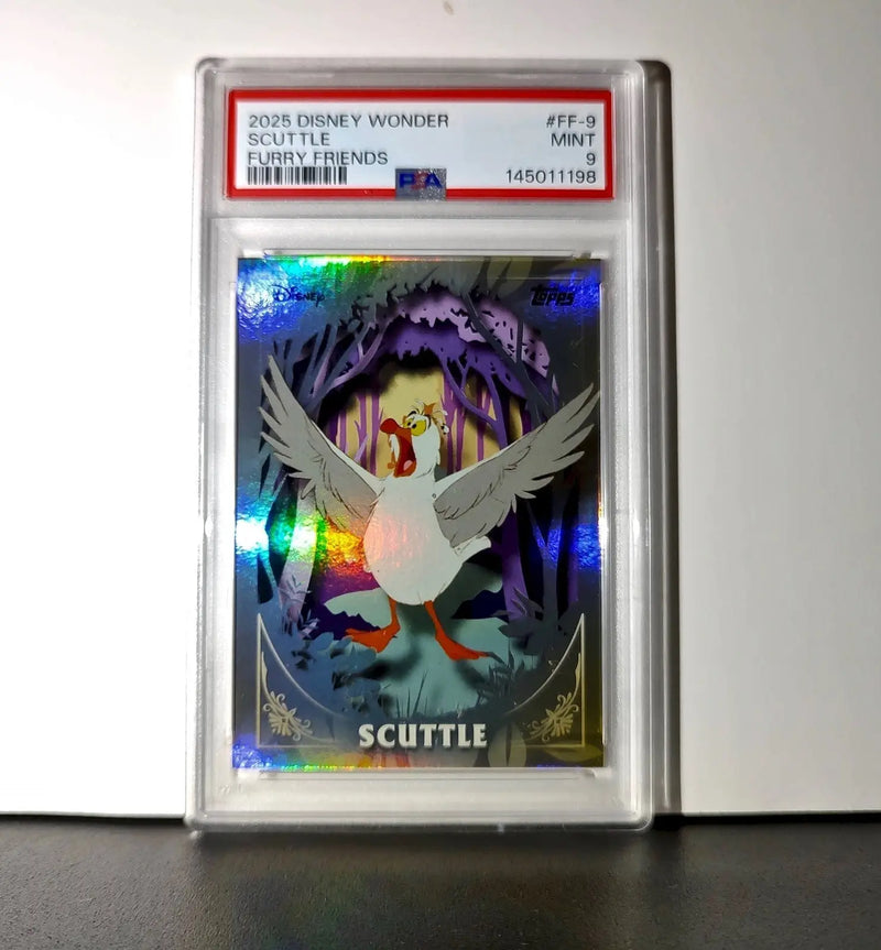 Scuttle 2025 Topps Disney #FF-9 Furry Friends Card The Little Mermaid PSA 9 Mint - Non-Sports Card Single