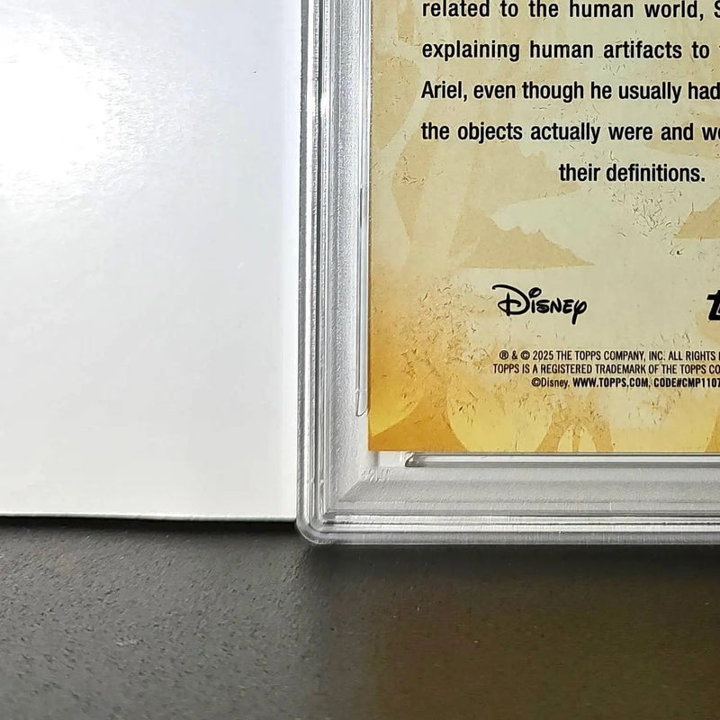 Scuttle 2025 Topps Disney #FF-9 Furry Friends Card The Little Mermaid PSA 9 - Non-Sports Card Single