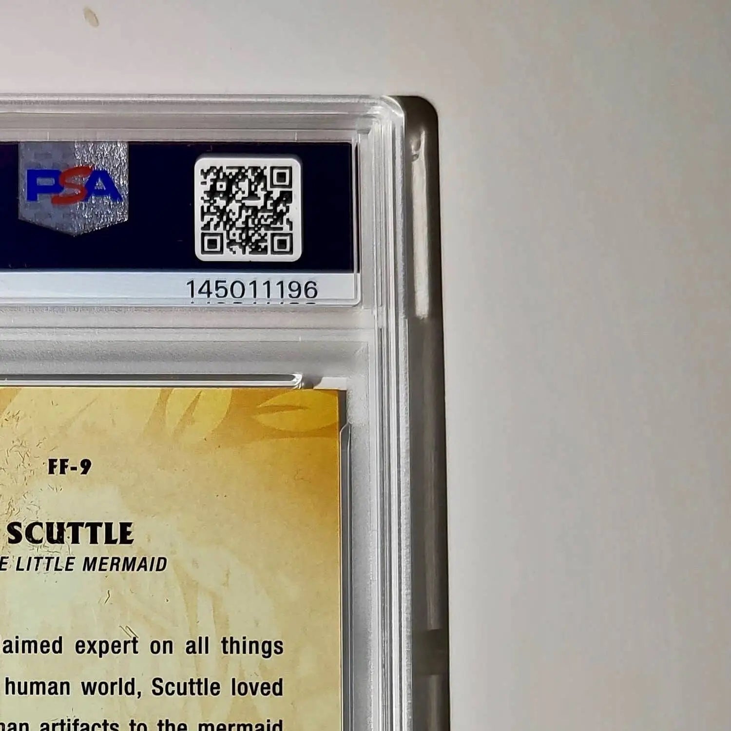 Scuttle 2025 Topps Disney #FF-9 Furry Friends Card The Little Mermaid PSA 9 - Non-Sports Card Single