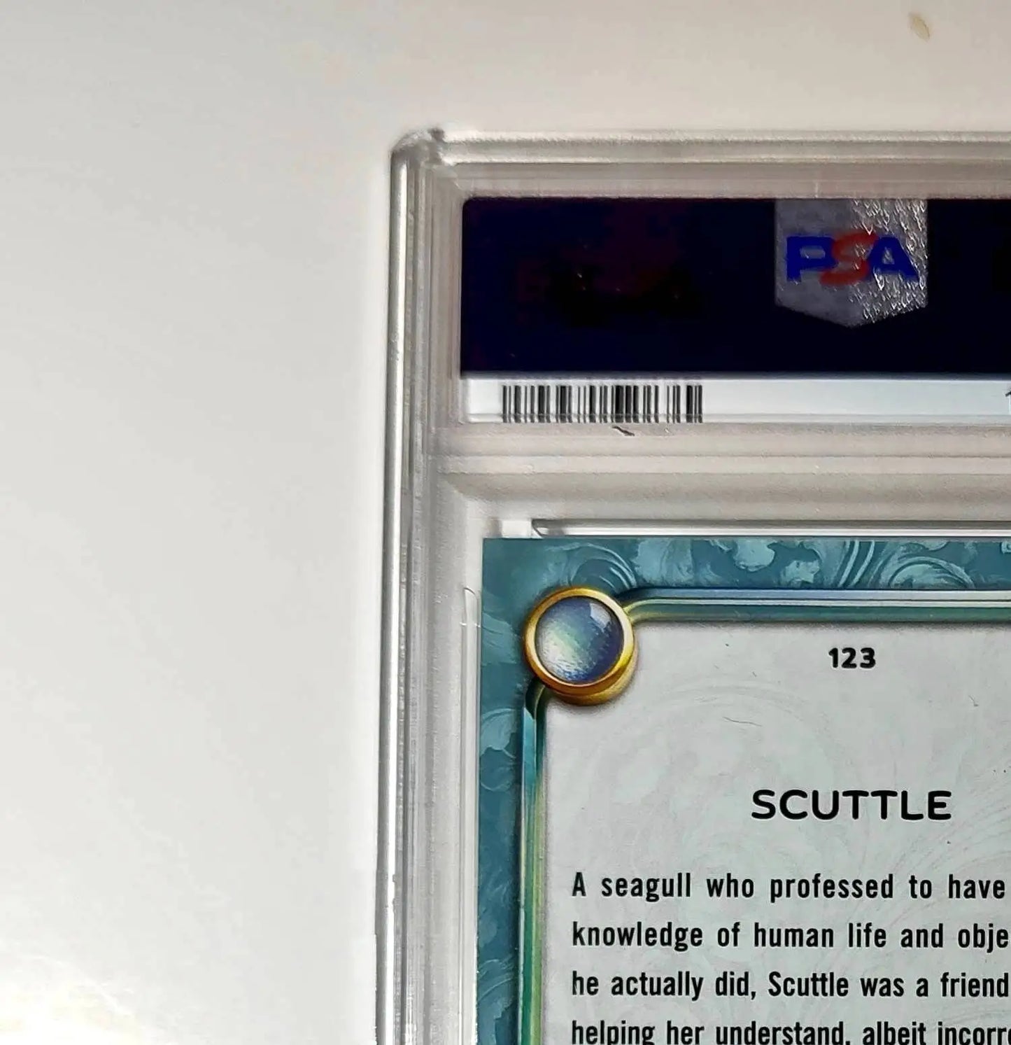 Scuttle 2025 Topps Disney Wonder #123 Diamond Card The Little Mermaid PSA 8 - Non-Sports Card Single