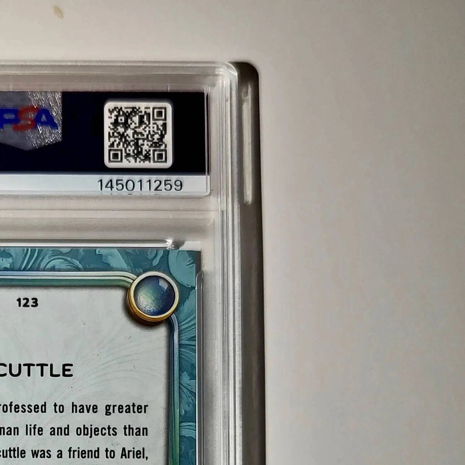 Scuttle 2025 Topps Disney Wonder #123 Diamond Card The Little Mermaid PSA 8 - Non-Sports Card Single