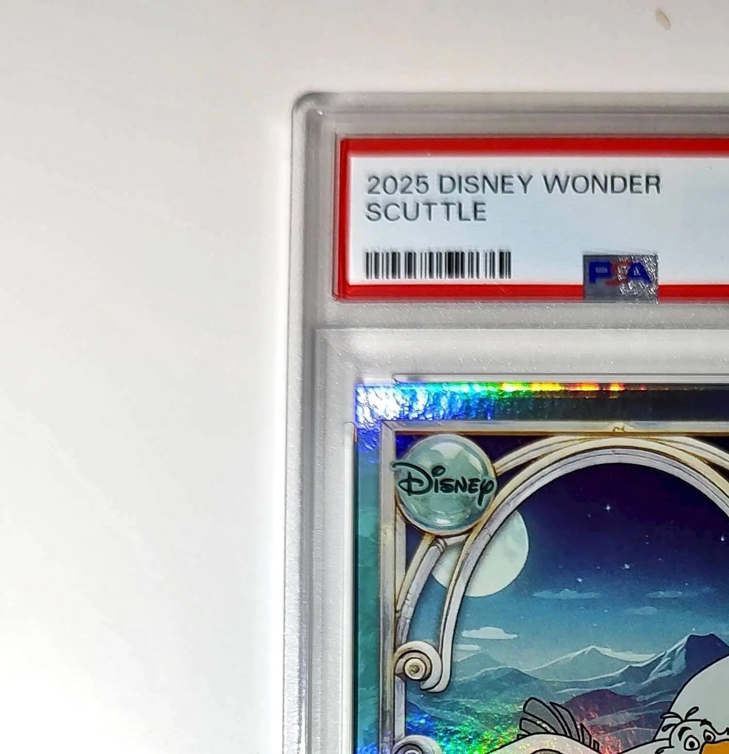 Scuttle 2025 Topps Disney Wonder #123 Diamond Card The Little Mermaid PSA 8 - Non-Sports Card Single