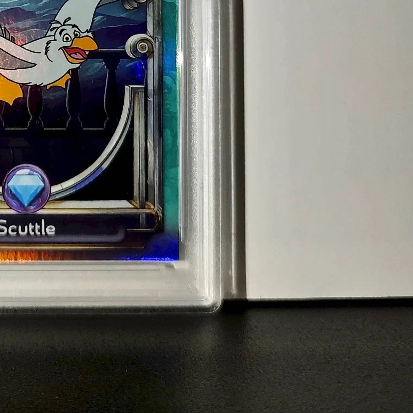 Scuttle 2025 Topps Disney Wonder #123 Diamond Card The Little Mermaid PSA 8 - Non-Sports Card Single