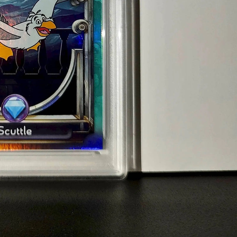 Scuttle 2025 Topps Disney Wonder #123 Diamond Card The Little Mermaid PSA 8 - Non-Sports Card Single