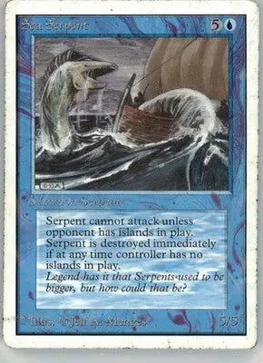 Sea Serpent - Unlimited Edition - Normal HP - TCG Card Single