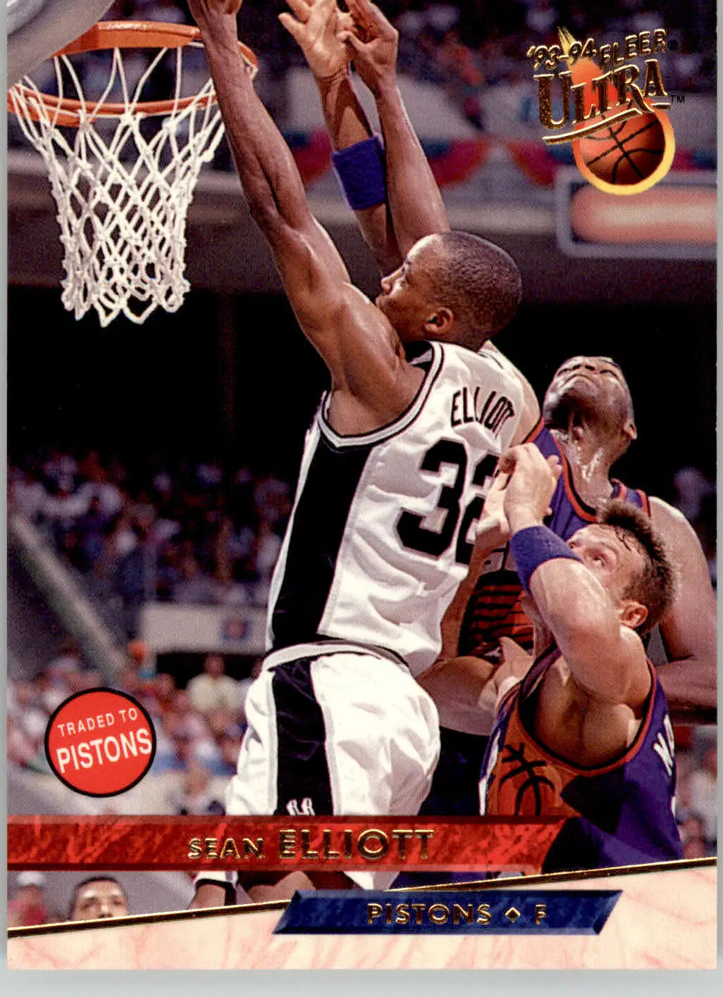 Sean Elliott - 1993-94 Ultra - #61 - Basketball - Basketball Card Single