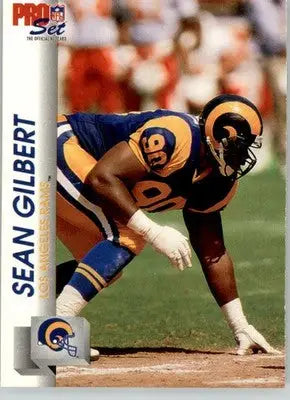 Sean Gilbert - 1992 Pro Set - #549 - RC Football - Football Card Single