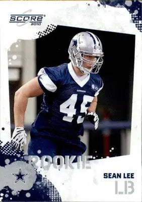 Sean Lee - 2010 Score - #389 - RC Football - Football Card Single