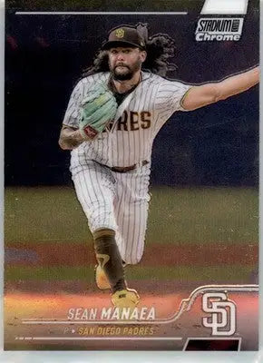 Sean Manaea - 2022 Stadium Club Chrome - #225 - Baseball - Baseball Card Single