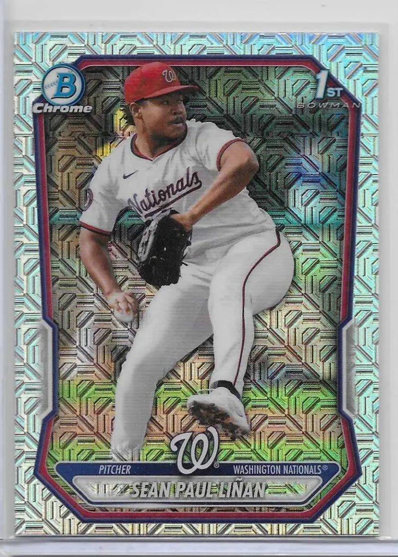 Sean Paul Linan 2026 Bowman Chrome Baseball #BCP-26 Mojo Refractor (1309) - Baseball Card Single