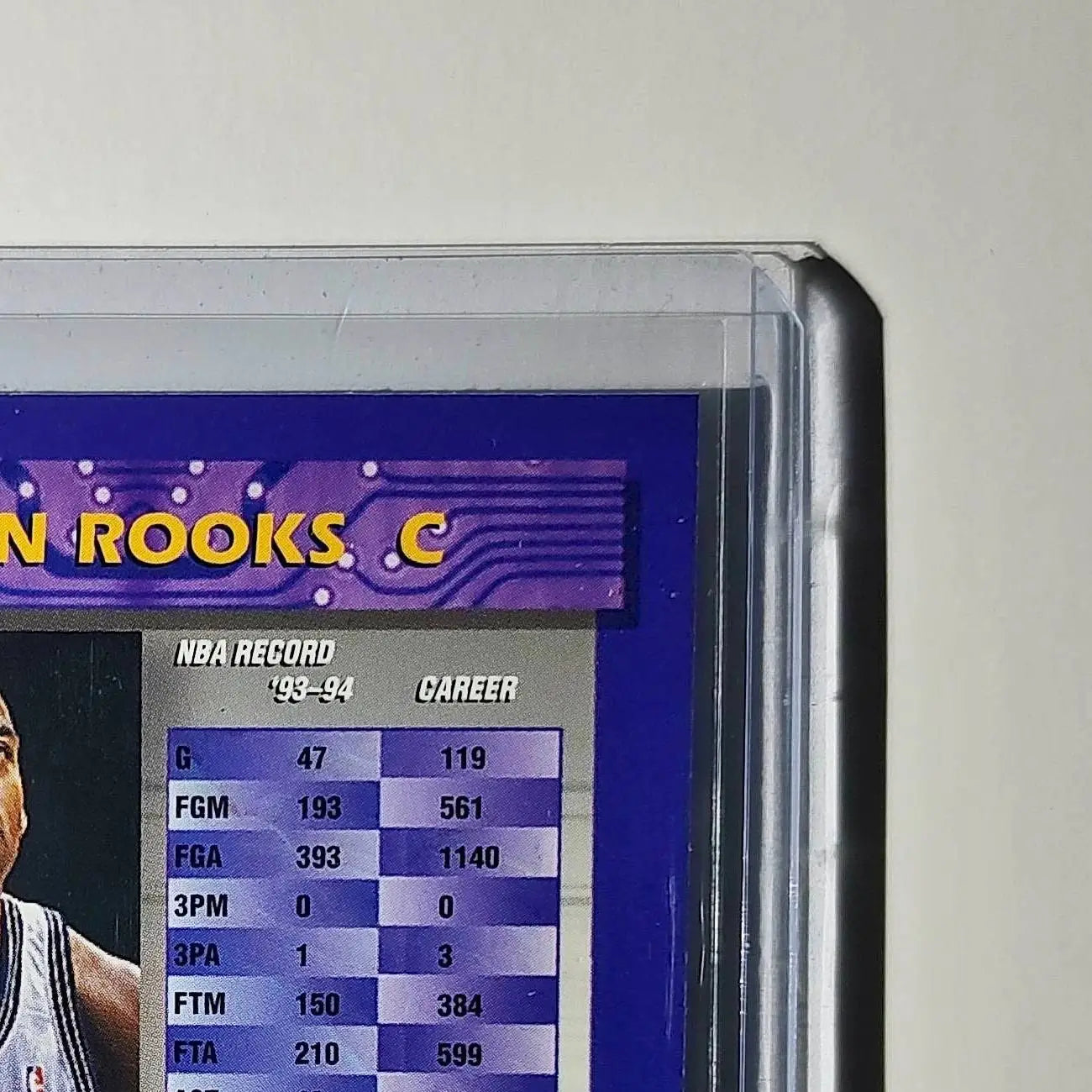 Sean Rooks 1994-95 Topps Finest #237 Basketball Card