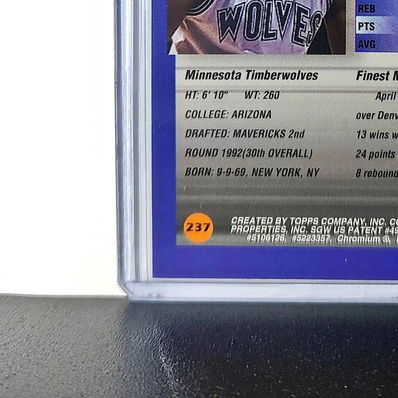 Sean Rooks 1994-95 Topps Finest #237 Basketball Card