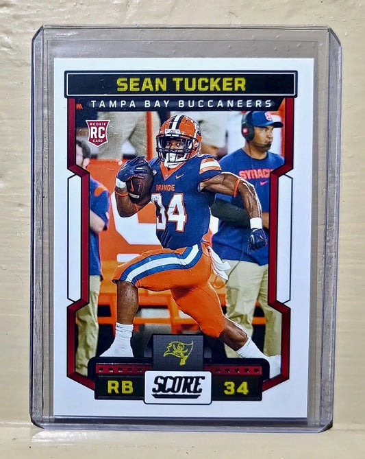 Sean Tucker 2023 Panini NFL #318 Score Football Card Tampa Bay Buccaneers - Football Card Single