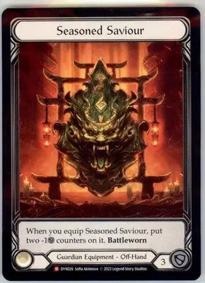 Seasoned Saviour - Dynasty - DYN026 - Normal NM - TCG Card Single