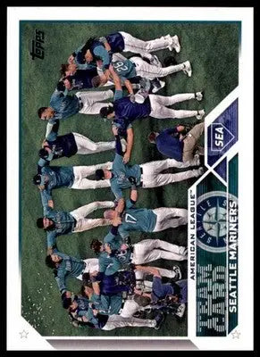 Seattle Mariners 2023 Topps #627 Seattle Mariners - Baseball Card Single