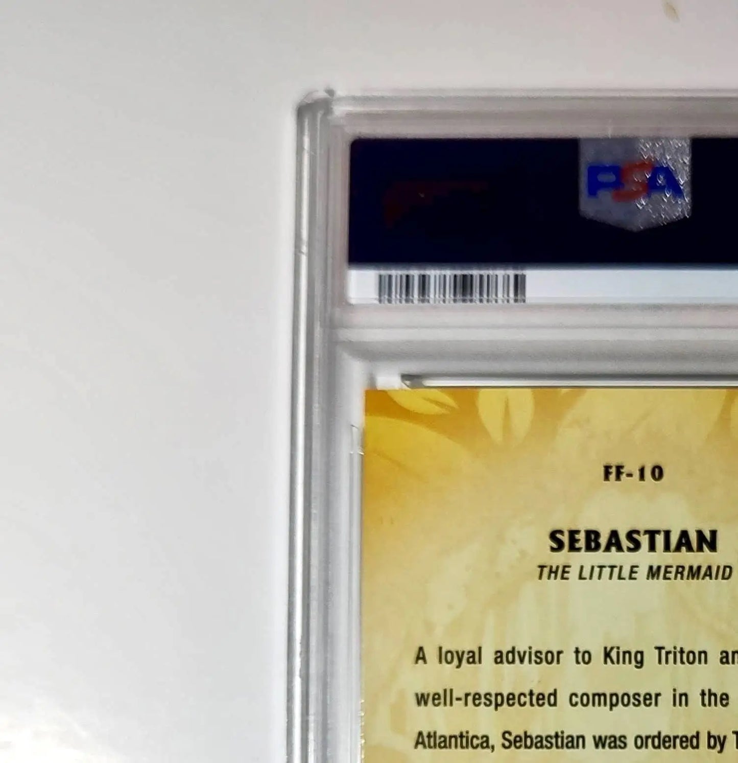 Sebastian 2025 Topps Disney #FF-10 Furry Friends Card The Little Mermaid PSA 9 - Non-Sports Card Single