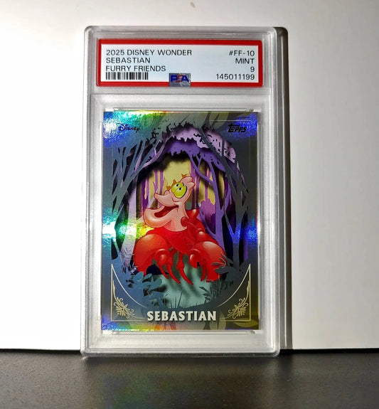Sebastian 2025 Topps Disney #FF-10 Furry Friends Card The Little Mermaid PSA 9 - Non-Sports Card Single