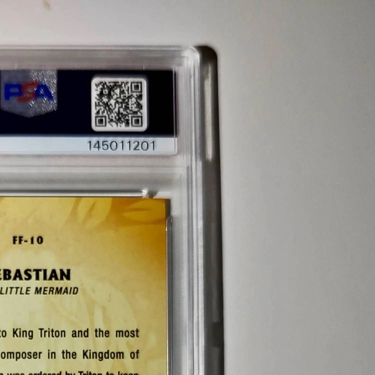 Sebastian 2025 Topps Disney #FF-10 Furry Friends Card The Little Mermaid PSA 9 - Non-Sports Card Single