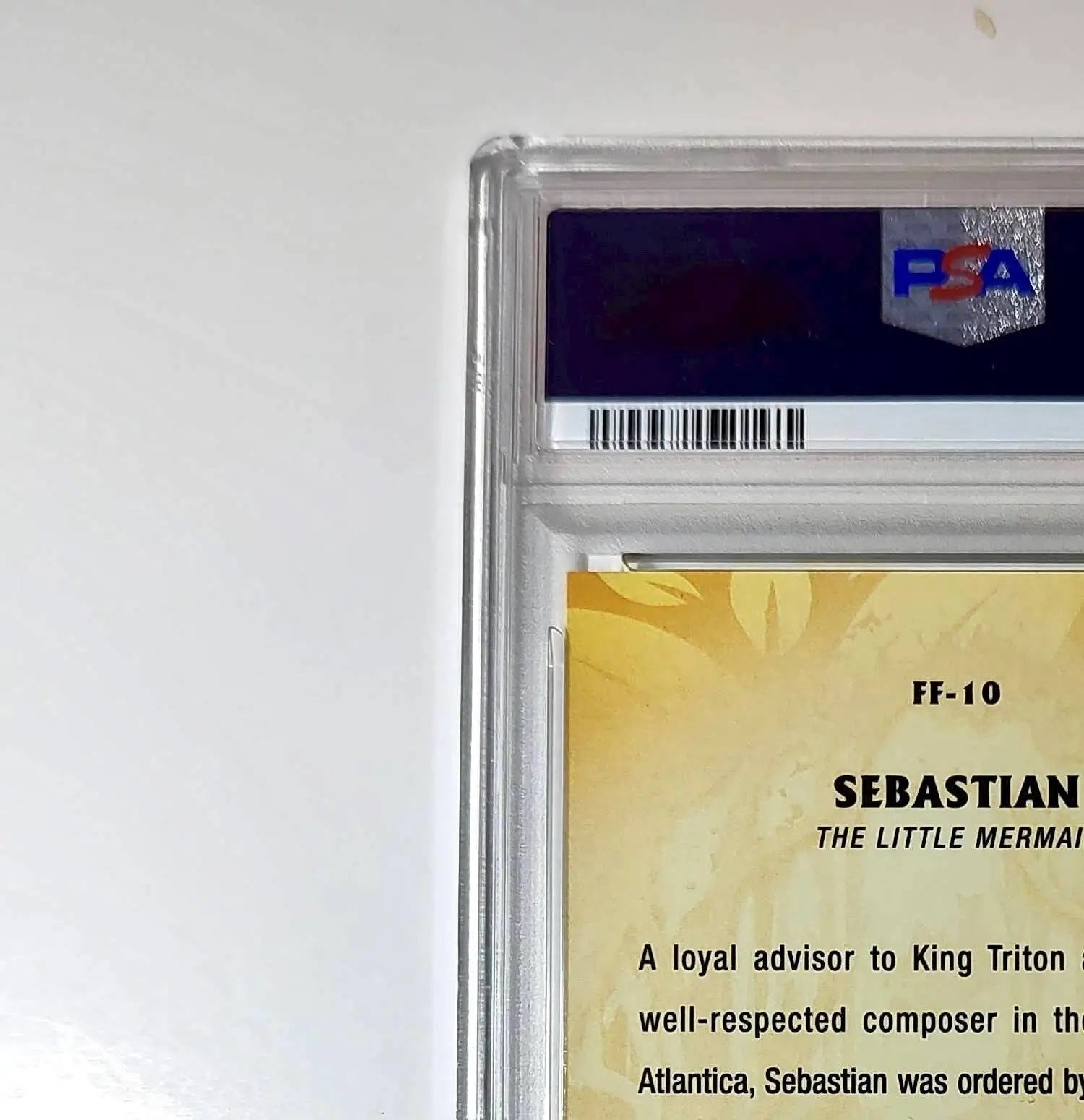 Sebastian 2025 Topps Disney #FF-10 Furry Friends Card The Little Mermaid PSA 9 - Non-Sports Card Single
