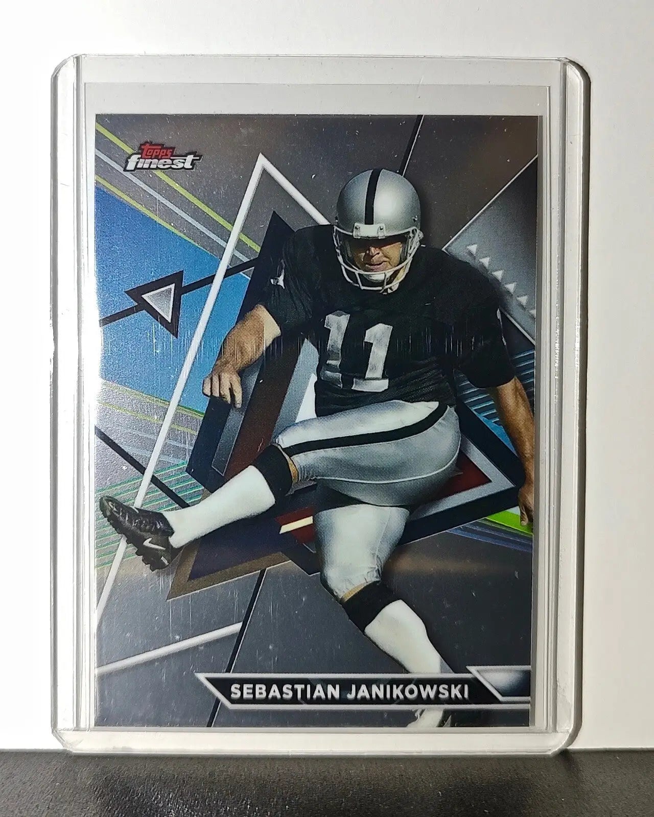Sebastian Janikowski 2023 Topps Finest NFL #227 Card Oakland Raiders - Football Card Single